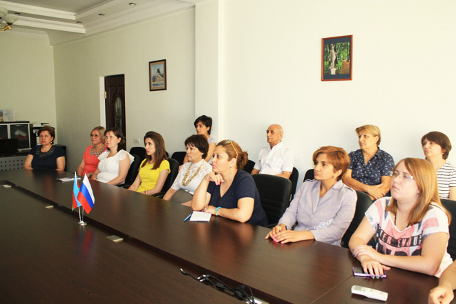 Русисты из Азербайджана приняли участие в международной интернет-конференции "Русский язык в диалоге культур" (ФОТО)