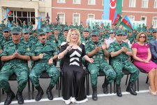 Ниса Гасымова выступила с праздничным концертом перед военнослужащими (ФОТО)