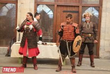 Потомки Атиллы представили боевое искусство в Баку: "Единство тюркского мира" (ФОТО)