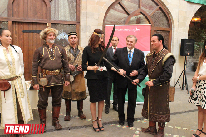 Потомки Атиллы представили боевое искусство в Баку: "Единство тюркского мира" (ФОТО)