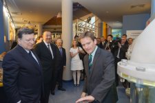 Президент Ильхам Алиев и председатель Еврокомиссии Жозе Мануэл Баррозу  побывали на Сангачальском терминале (ФОТО)