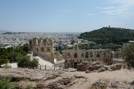 Президент Азербайджана и его супруга посетили Афинский акрополь (ФОТО)
