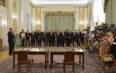 Президент Ильхам Алиев: Реализуемые по инициативе Азербайджана проекты «Шахдениз», TANAP и TAP – это в настоящее время крупнейшие инфраструктурные проекты Европы (ФОТО)