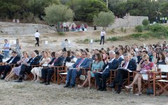 Первой леди Азербайджана вручена специальная почетная награда Olympic Excellence Международной олимпийской академии в Афинах (ФОТО)