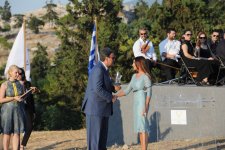 Первой леди Азербайджана вручена специальная почетная награда Olympic Excellence Международной олимпийской академии в Афинах (ФОТО)