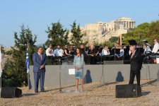 Первой леди Азербайджана вручена специальная почетная награда Olympic Excellence Международной олимпийской академии в Афинах (ФОТО)