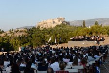 Первой леди Азербайджана вручена специальная почетная награда Olympic Excellence Международной олимпийской академии в Афинах (ФОТО)