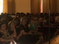 В Гёйчае состоялась презентация фильма, посвященного Национальному герою Юрию Ковалёву (фото)