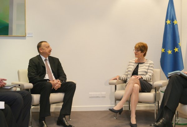 Президент Азербайджана провел встречи с председателем ПАСЕ, генсеком Совета Европы и главой Евросуда по правам человека (ФОТО)