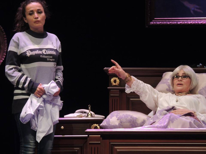 Потрясающий бенефис Амалии Панаховой в премьере "Игры женщин" по пьесе Кшиштофа Занусси (ФОТО)