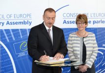 Президент Азербайджана провел встречи с председателем ПАСЕ, генсеком Совета Европы и главой Евросуда по правам человека (ФОТО)