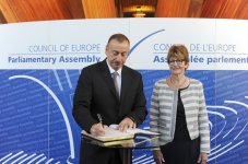 Президент Азербайджана провел встречи с председателем ПАСЕ, генсеком Совета Европы и главой Евросуда по правам человека (ФОТО)