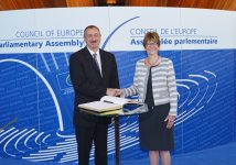 Президент Азербайджана провел встречи с председателем ПАСЕ, генсеком Совета Европы и главой Евросуда по правам человека (ФОТО)