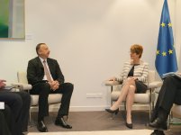 Президент Азербайджана провел встречи с председателем ПАСЕ, генсеком Совета Европы и главой Евросуда по правам человека (ФОТО)