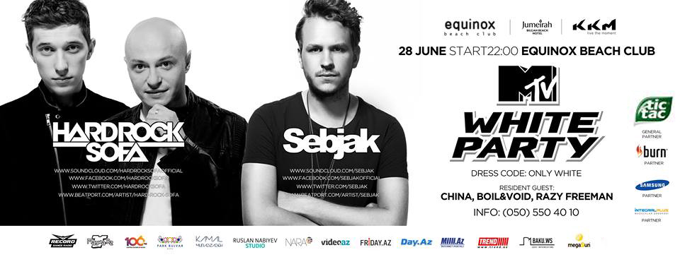 В Баку объявлена победительница конкурса  MTV WHITE PARTY 2014 (ФОТО)