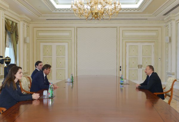 Ильхам Алиев принял делегацию во главе с президентом ПА ОБСЕ