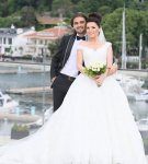 В Стамбуле состоялась свадьба Гюнешь Абасовой и Гёкхана Джингёза (ФОТО)