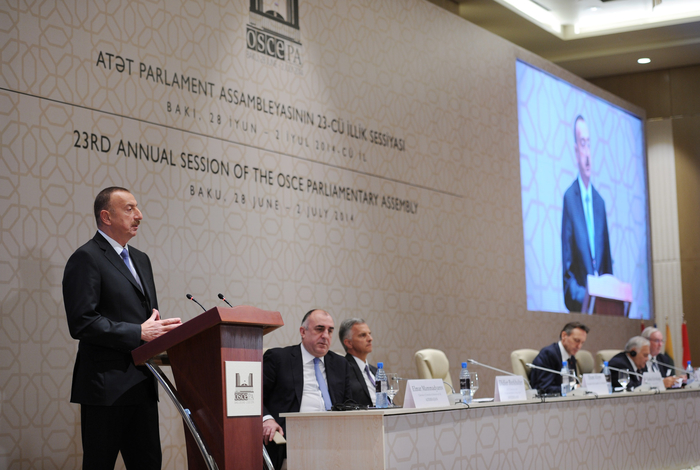 Президент Ильхам Алиев: Для изменения статус-кво Армения должна начать вывод своих войск с территории Азербайджана (ФОТО)