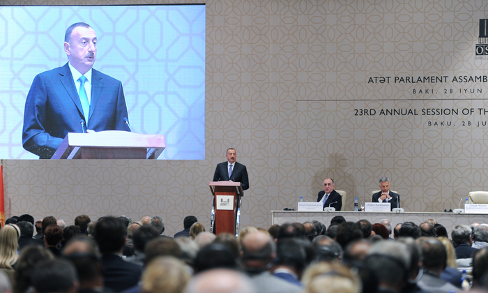 Президент Ильхам Алиев: Для изменения статус-кво Армения должна начать вывод своих войск с территории Азербайджана (ФОТО)