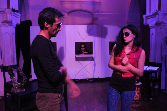 В Баку представлен спектакль по мотивам произведений Габриэля Гарсиа Маркеса (ФОТО)