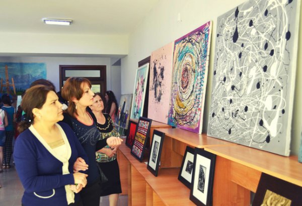 В Лерике состоялось открытие выставки в рамках "Azerbaijan Art Festival - 2014" (ФОТО)