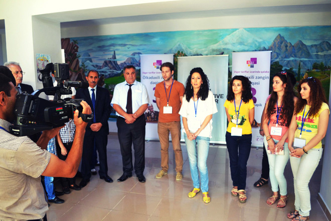 В Лерике состоялось открытие выставки в рамках "Azerbaijan Art Festival - 2014" (ФОТО)