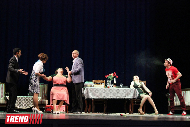 "Золотая свадьба" по-азербайджански - синтез Гобустана, цветов, украинских танцев … (ФОТО)