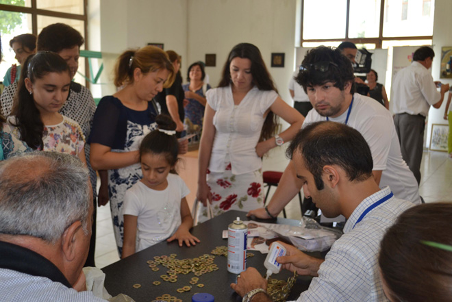 В Барде состоялось открытие выставки в рамках "Azerbaijan Art Festival - 2014" (ФОТО)