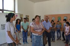 В Барде состоялось открытие выставки в рамках "Azerbaijan Art Festival - 2014" (ФОТО)