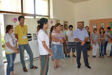 В Барде состоялось открытие выставки в рамках "Azerbaijan Art Festival - 2014" (ФОТО)