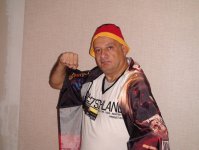 Deutsch Fußball-Fan Эльчин Иманов, или "Пророческая майка" Рахиба Азери о четвертом чемпионстве Германии (ФОТО)