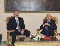 Состоялась встреча президентов Азербайджана и Италии (ФОТО)