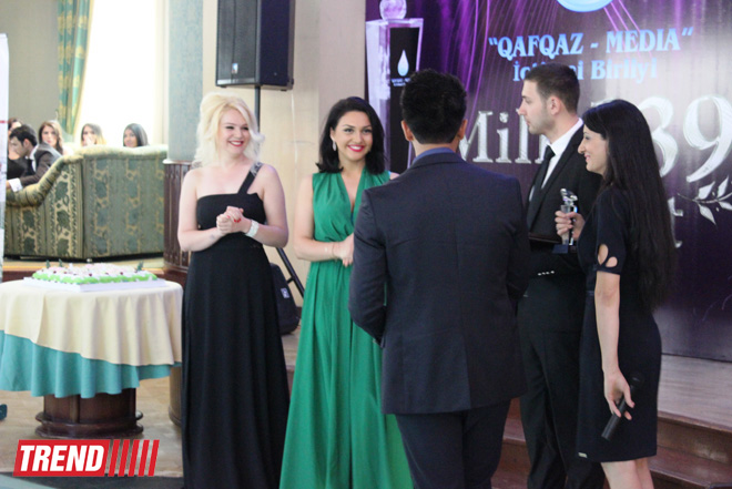 Корреспондент АМИ TREND назван "Журналистом года" в сфере культуры (ФОТО)