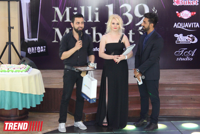 Корреспондент АМИ TREND назван "Журналистом года" в сфере культуры (ФОТО)