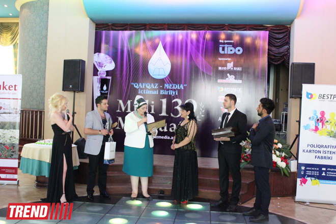 Корреспондент АМИ TREND назван "Журналистом года" в сфере культуры (ФОТО)