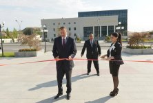 Президент Азербайджана принял участие в открытии Центра Гейдара Алиева в Хызы (ФОТО)