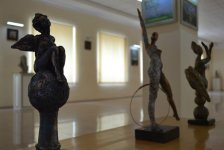 В Газахе состоялось открытие выставки в рамках "Azerbaijan Art Festival - 2014" (ФОТО)
