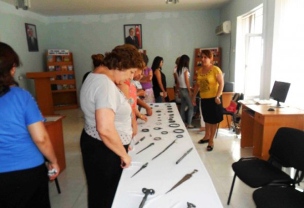 В Лянкяране организована выставка отреставрированных экспонатов Историко-краеведческого музея (ФОТО)