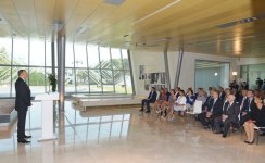 Президент Ильхам Алиев: Азербайджан – это родина искусства ковроткачества (ФОТО)