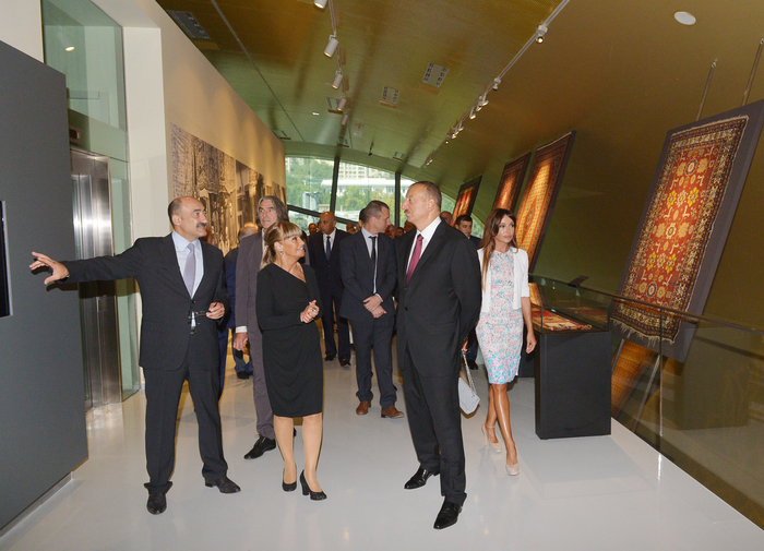 Президент Ильхам Алиев: Азербайджан – это родина искусства ковроткачества (ФОТО)