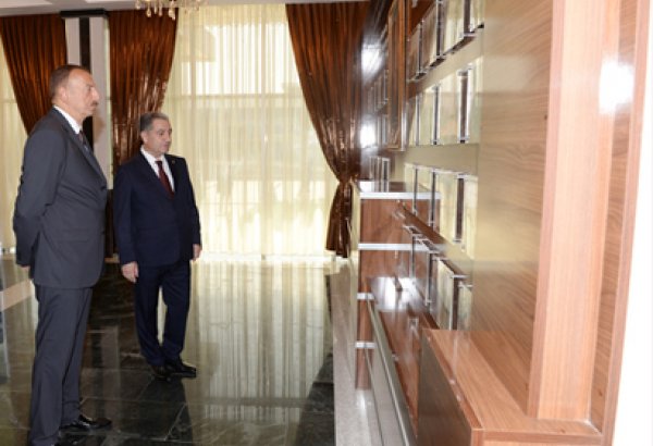 Президент Азербайджана принял участие в открытии Центра молодежи в Бейлагане (ФОТО)