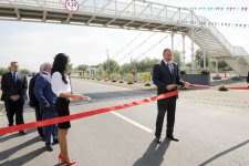 Сдан в эксплуатацию участок Булаглы-Бахрамтепе автодороги Гаджигабул-Бахрамтепе (ФОТО)