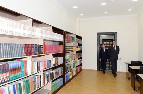 Президент Азербайджана принял участие в открытии Центра молодежи в Бейлагане (ФОТО)
