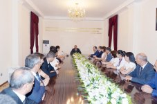 Президент Ильхам Алиев: Азербайджанская молодежь привязана к своей Родине, она вносит большой вклад в развитие страны (ФОТО)