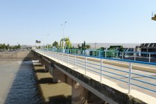 Президент Ильхам Алиев ознакомился с деятельностью Миль-Муганского гидроузла (ФОТО)