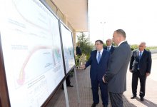 Президент Ильхам Алиев ознакомился с деятельностью Миль-Муганского гидроузла (ФОТО)