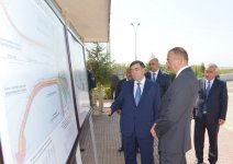 Президент Ильхам Алиев ознакомился с деятельностью Миль-Муганского гидроузла (ФОТО)