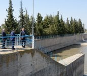 Президент Ильхам Алиев ознакомился с деятельностью Миль-Муганского гидроузла (ФОТО)