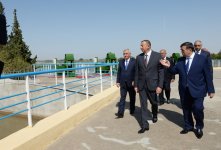 Президент Ильхам Алиев ознакомился с деятельностью Миль-Муганского гидроузла (ФОТО)