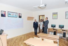 Президент Азербайджана ознакомился со зданием бакинской школы № 46 после капремонта и реконструкции (ФОТО)